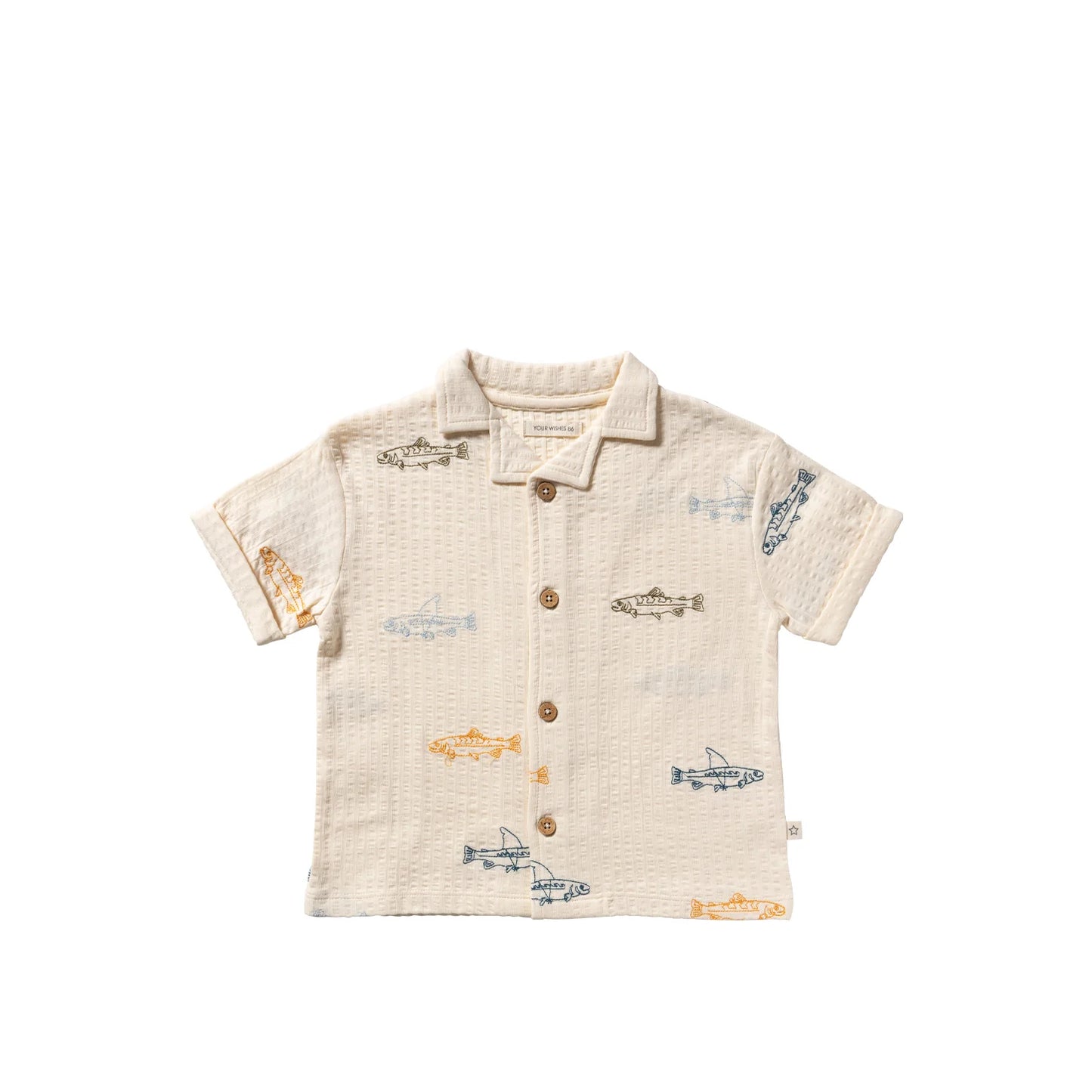 Your Wishes - Loose Shirt Shark Fish | White Swan