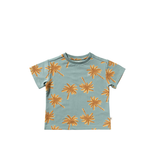 Your Wishes - Shirt Allover Palmtrees | Ocean