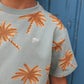 Your Wishes - Shirt Allover Palmtrees | Ocean