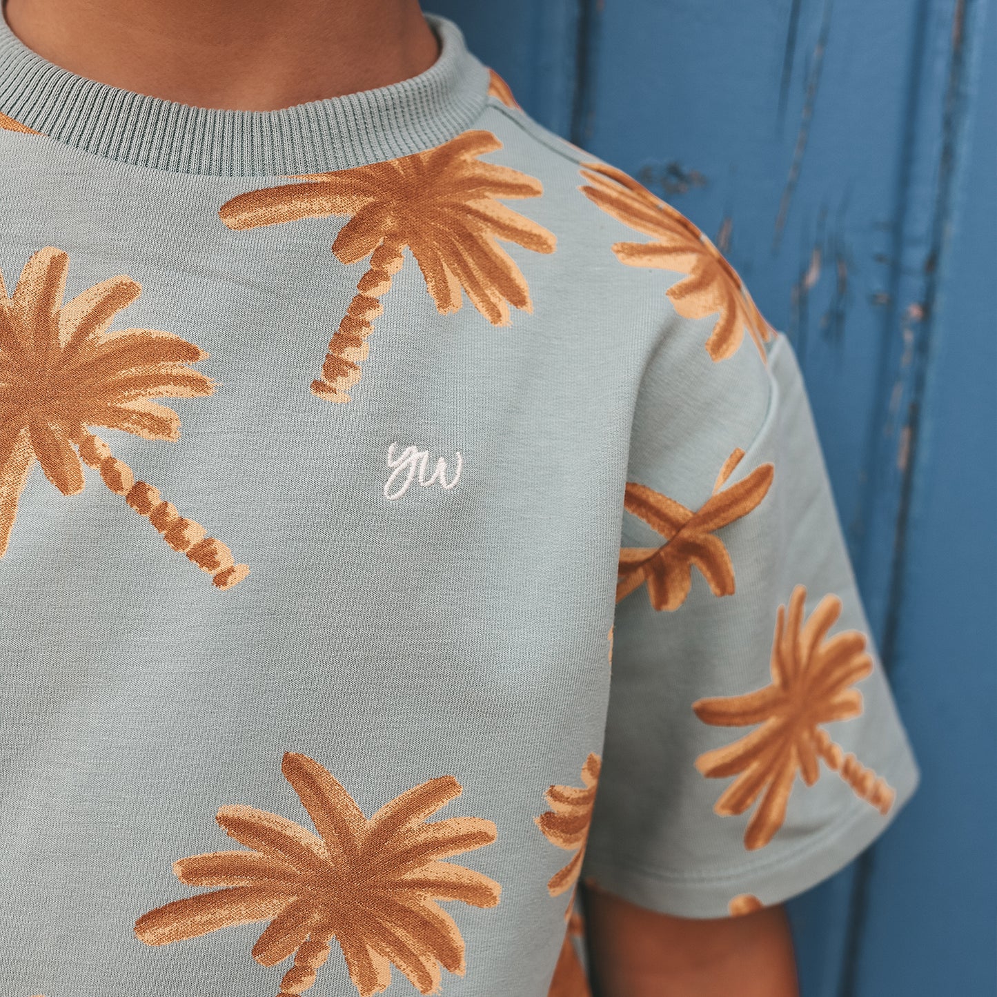 Your Wishes - Shirt Allover Palmtrees | Ocean