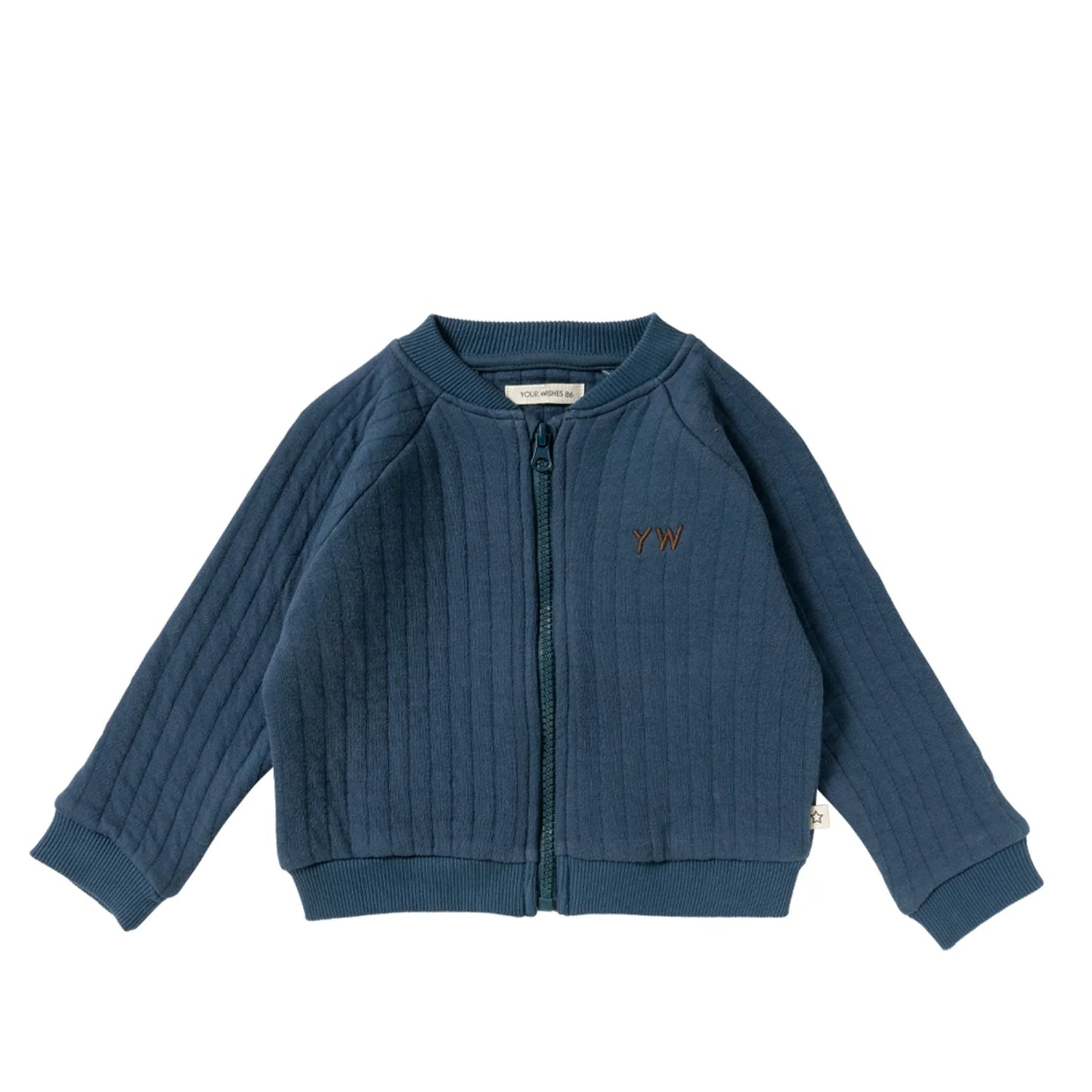 Your Wishes - Turtle Quilted Jacket | Ensign Blue