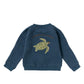 Your Wishes - Turtle Quilted Jacket | Ensign Blue