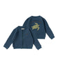 Your Wishes - Turtle Quilted Jacket | Ensign Blue