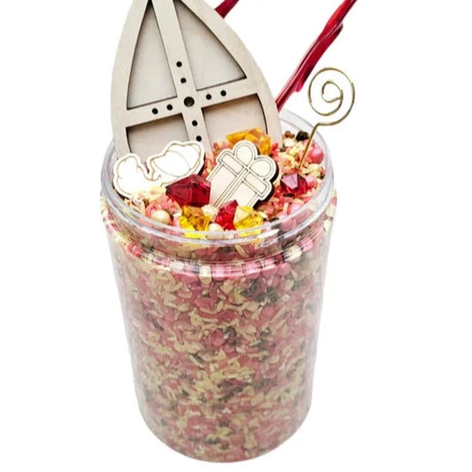 SensoryFun - Pour and Play | Thema Sinterklaas speelrijst set