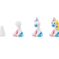 Hey Clay - Rainbow Unicorns Lighty (3 potjes)