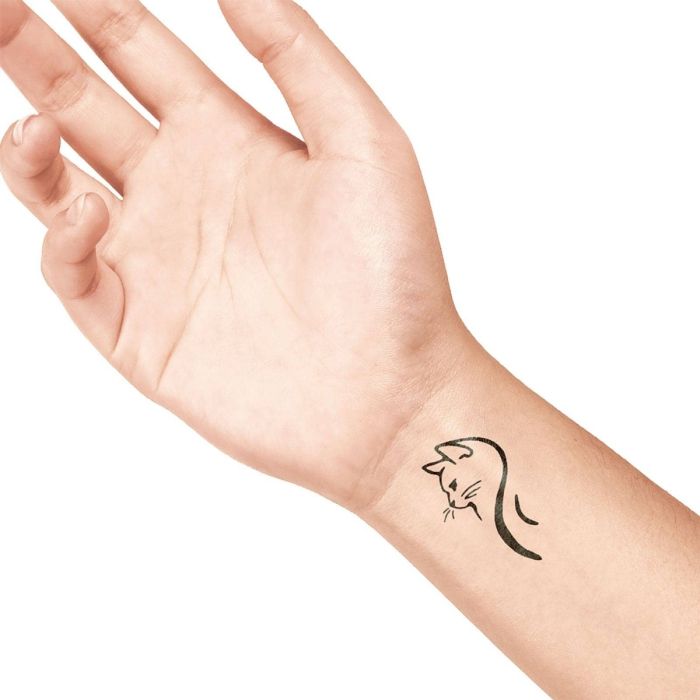 Tattoo - stempel Kat