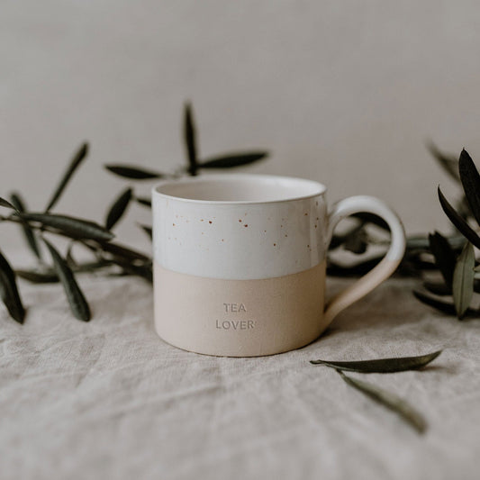Keramieken mok - Tea lover